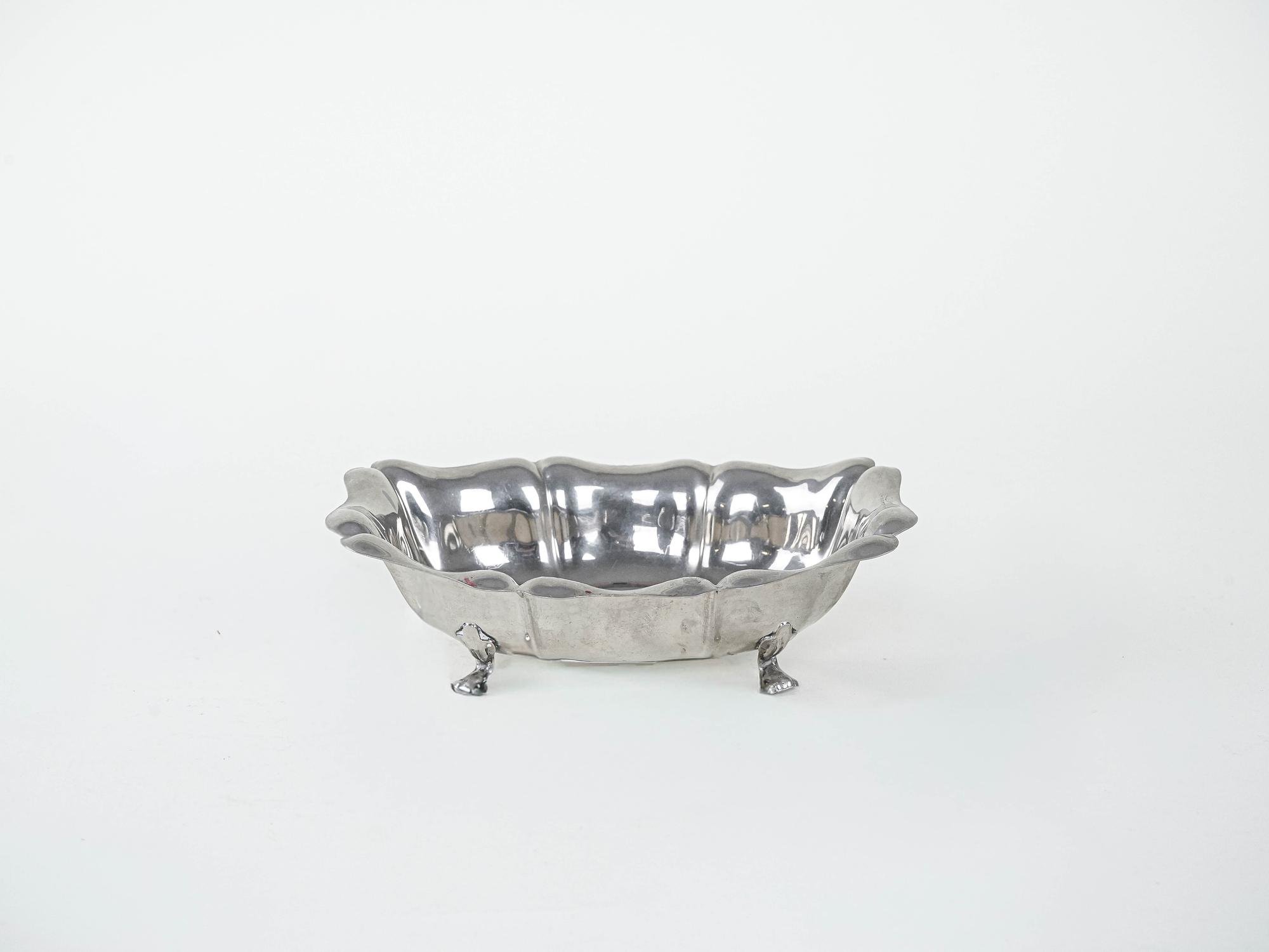 Servierplatte Silber 2