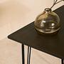 District Tisch Metall Ulmenholz Schwarz 0
