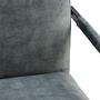 2x Boston Esszimmerstuhl Textil Metall 4