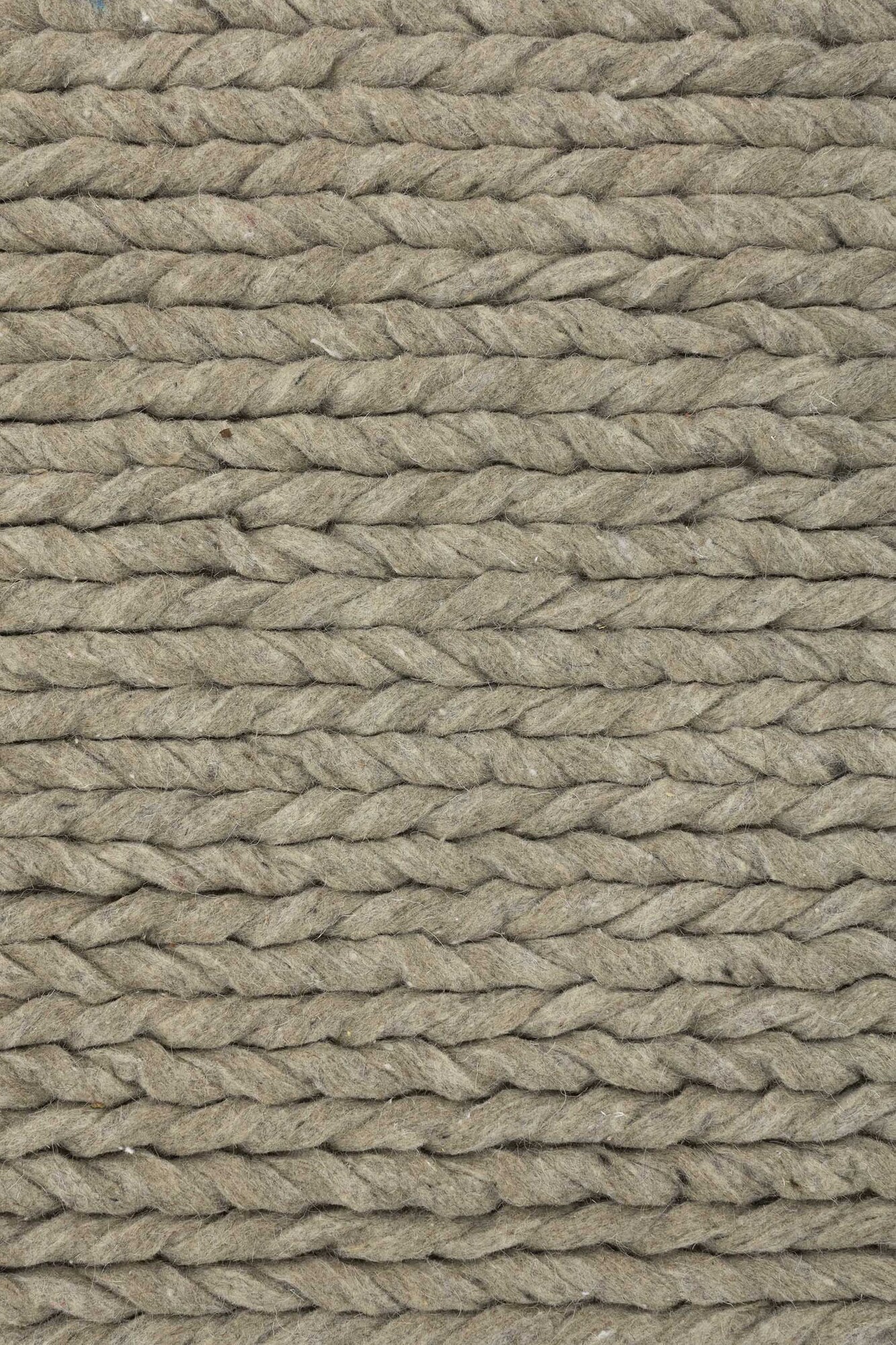 Kabel Teppich Wollfilz Taupe 4