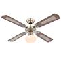 Deckenventilator Champion I Milchglas Eisen 0