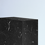 Beistelltisch Marquina-Marmor Schwarz 3