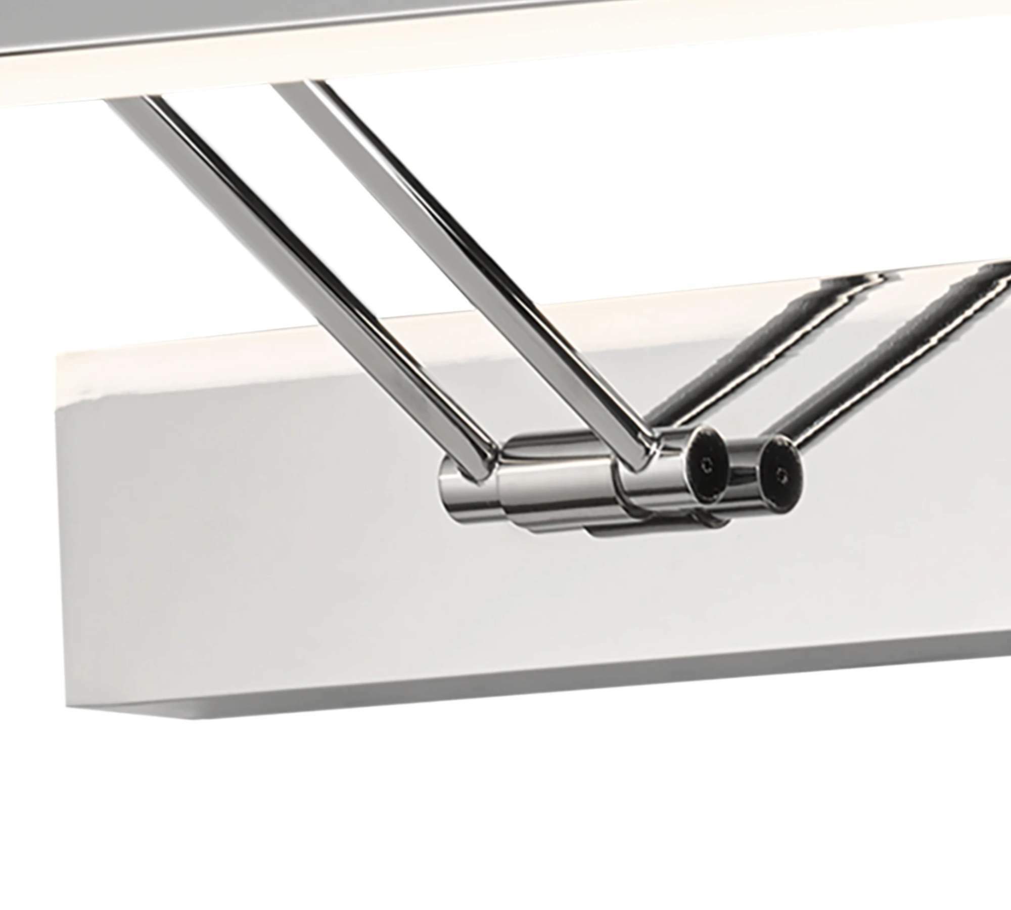 LED Wandleuchte 1-flammig Acrylglas Metall 3