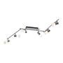 LED-Schiene mit Gelenken Silber Andere 150 x 24 x 8 cm 0