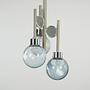 Space Age Chandelier Murano Glass 1970s 3