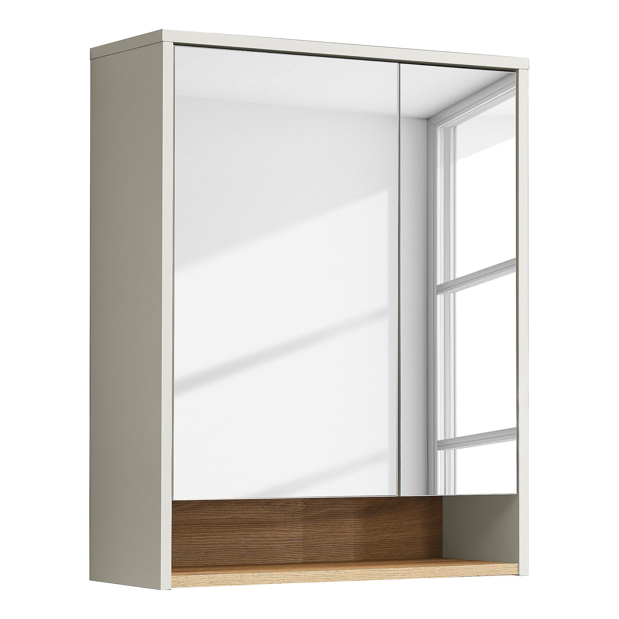 Mirror Cabinet Atuabo Oak Evoke Cashmere Decor 1