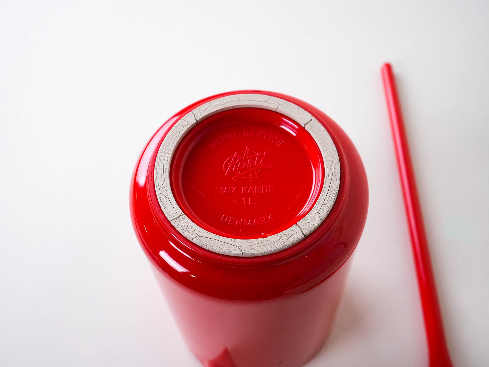 Krug 1960er Jahre Rot 2