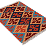 Kilim Gashgai Teppich Wolle Mehrfarbig 2