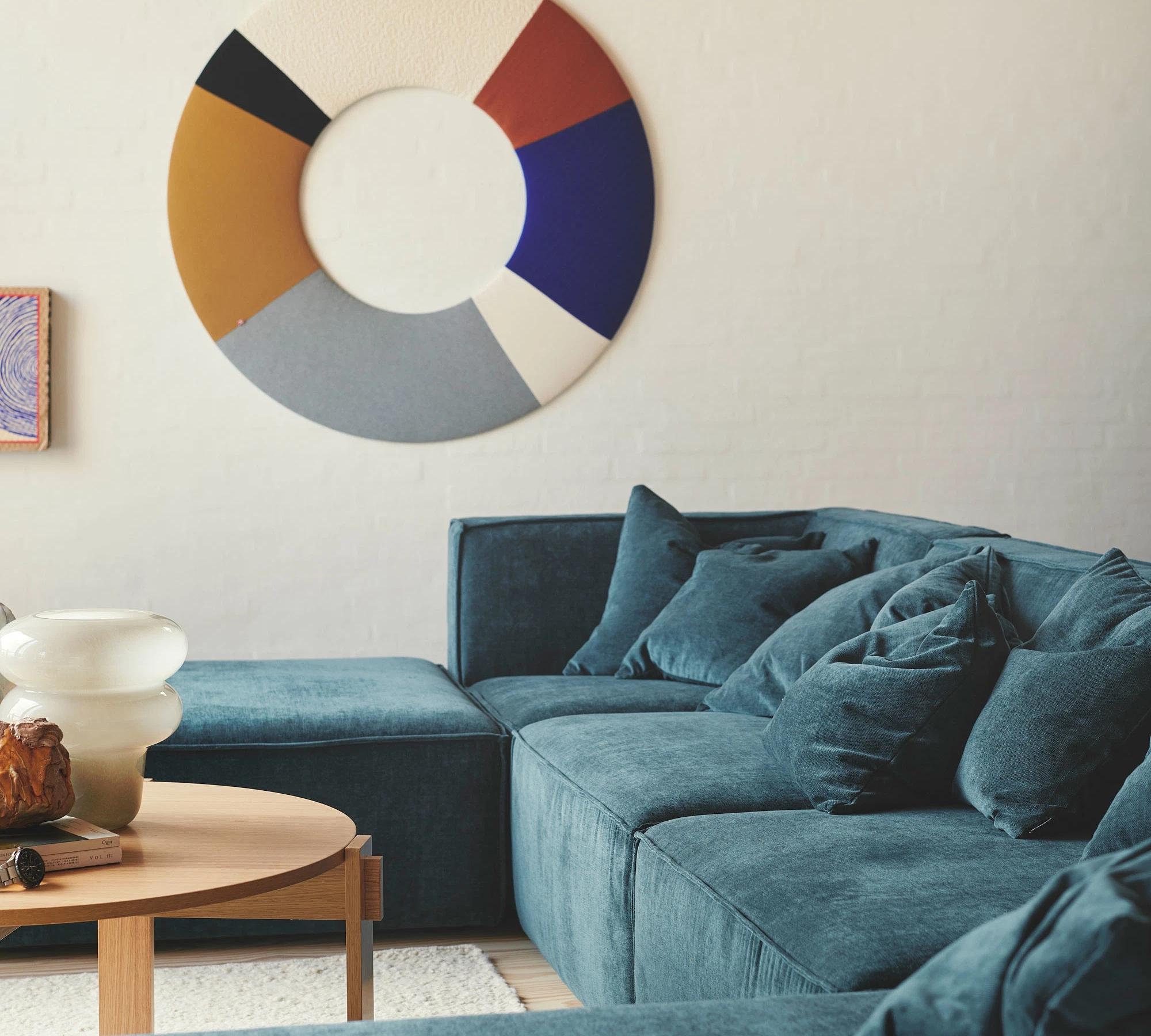 Dane 1-Seater Corner Module Left Sorrento Steel Blue 4