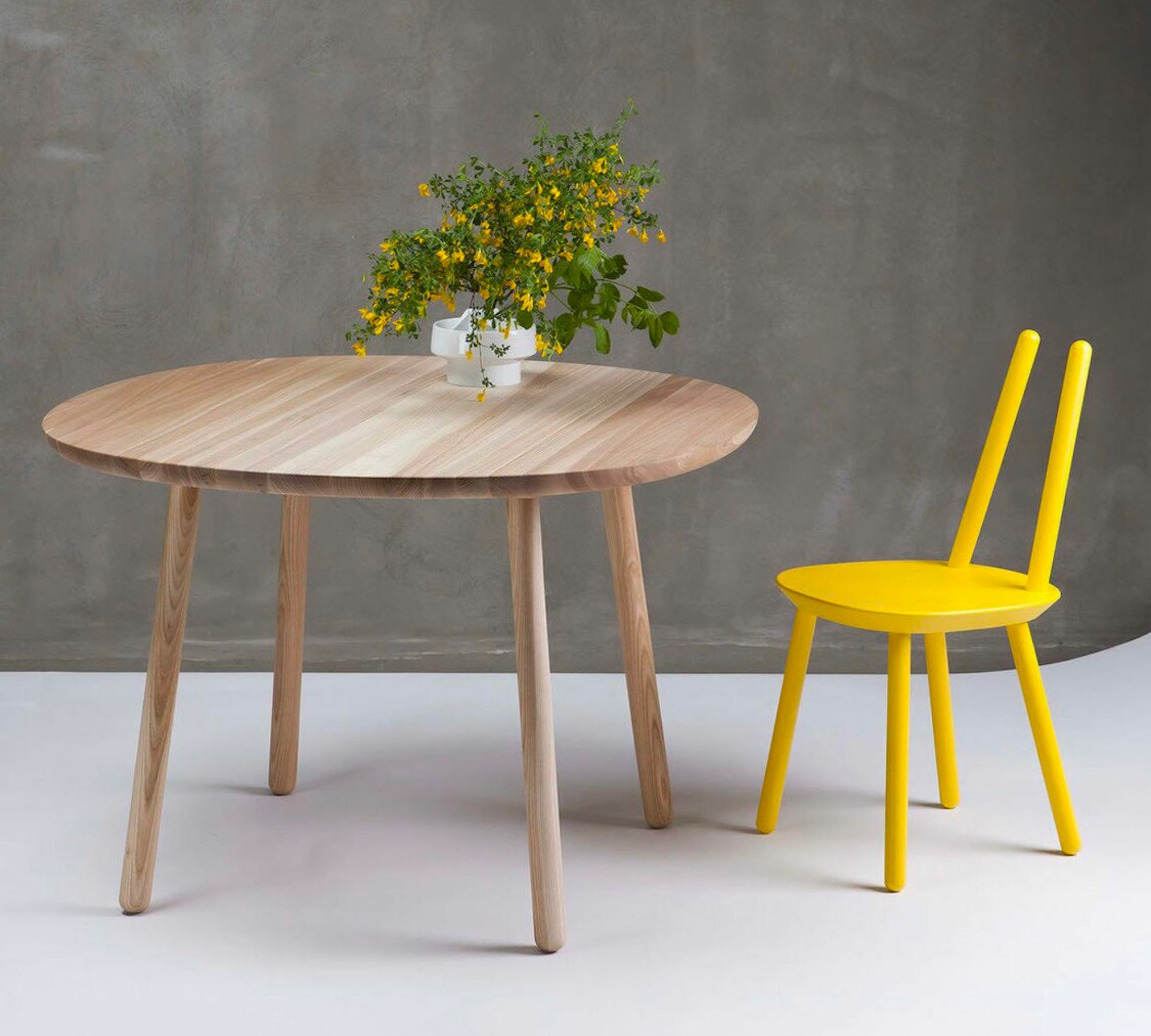 Naïve Chair Wood Yellow 4