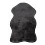 Schafsfell Rabbit 200 Anthrazit 90 x 60 1