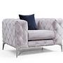 Como armchair light gray 5