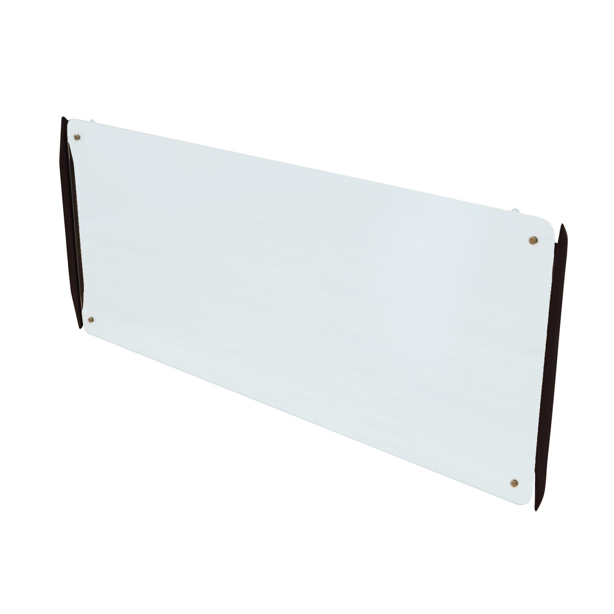 Spiegel mit Mahagonirahmen 1970er Jahre 0