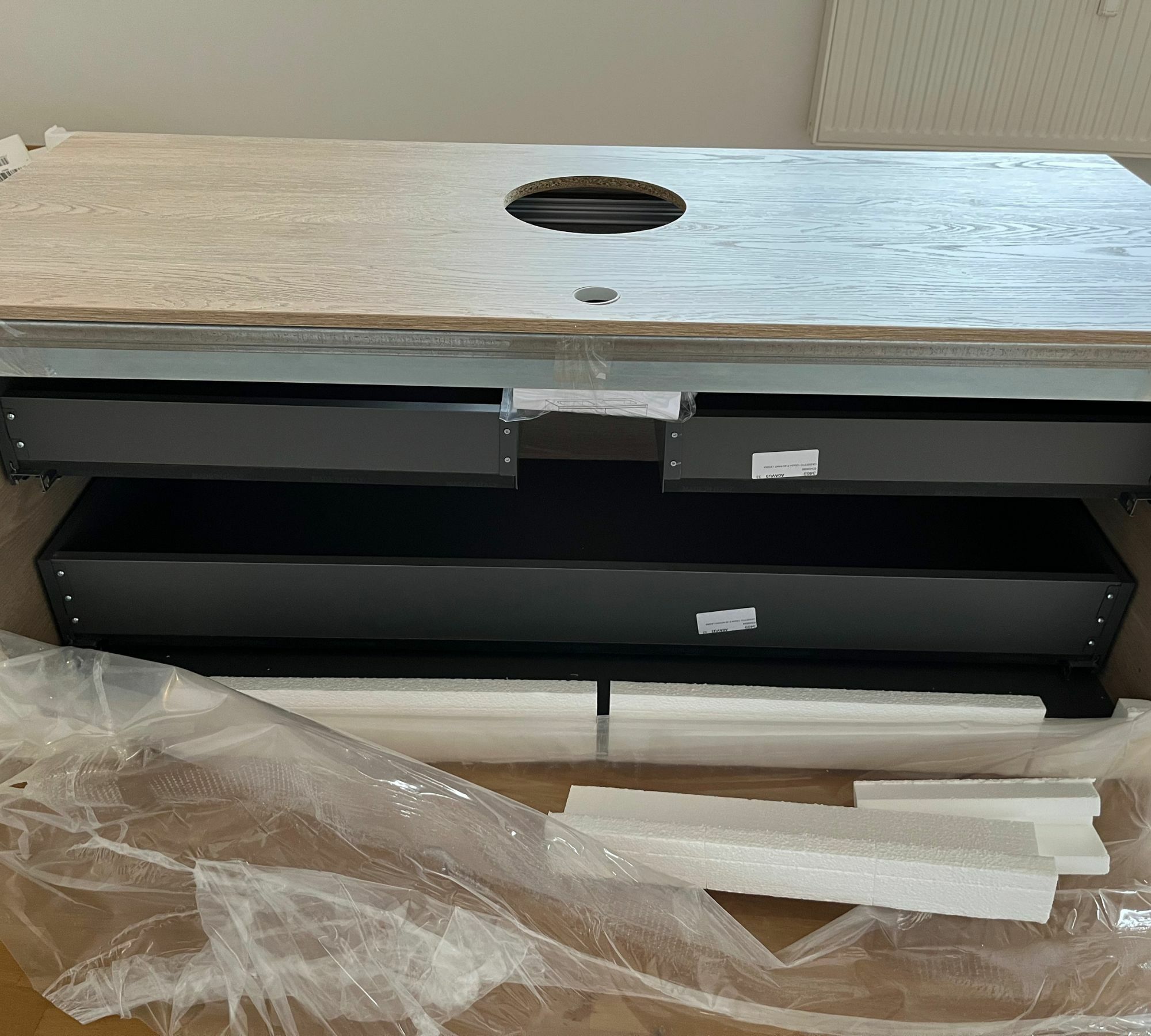 Componibili Waschbeckenunterschrank Holz Natur 4