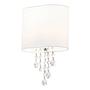 Nina Wall Lamp Blended Fabric Steel 1-light 0