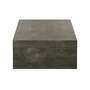 Couchtisch Beton Dekor Wabenplatte Matt Schwarz 4