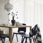 Touchwood Stuhl Holzgestell Schwarz 4