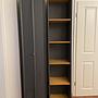 2x Tall Shelf Wood Blue 0