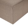 Modulsofa Links 1-Sitzer Leinen Braun 8