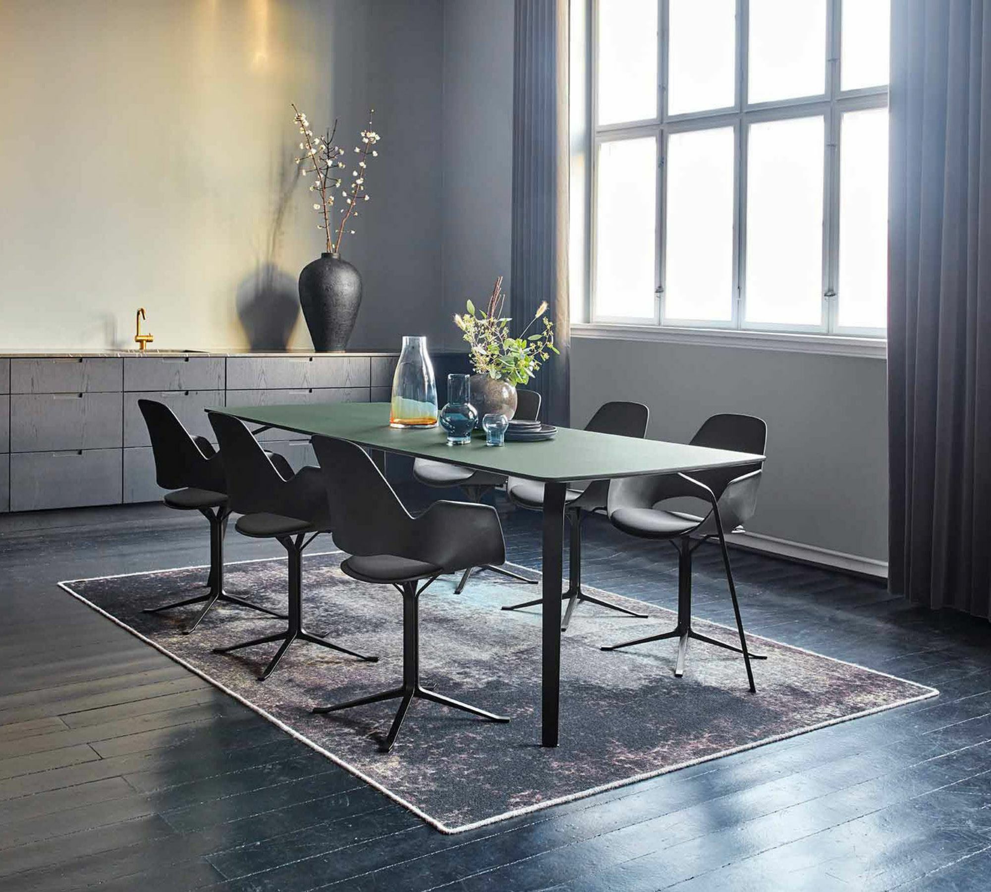 FALK Stuhl Stahl Pulverbeschichtet Kunststoff Beige 3