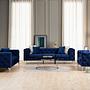 Como Sofa 3-Sitzer Marineblau 5