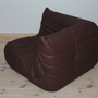 Togo Ecksofa Madras-Leder Braun 2