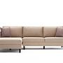 Kale Sofa Récmiere Links Samt Creme 5