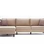 Kale Sofa Récmiere Links Samt Creme 5