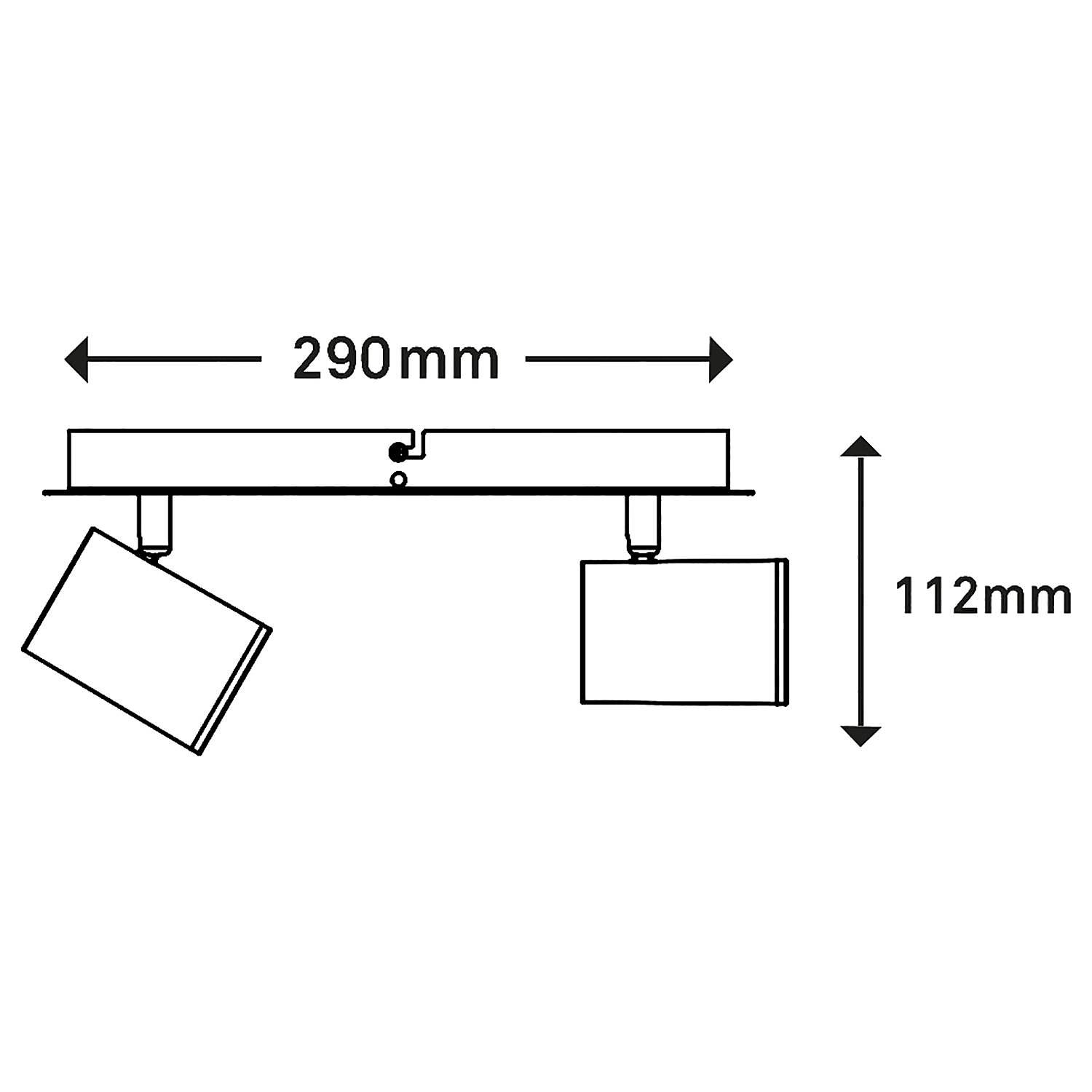 Ceiling light Banyo I Black 3