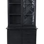 Melbourne Vitrine Mangoholz Metall 0