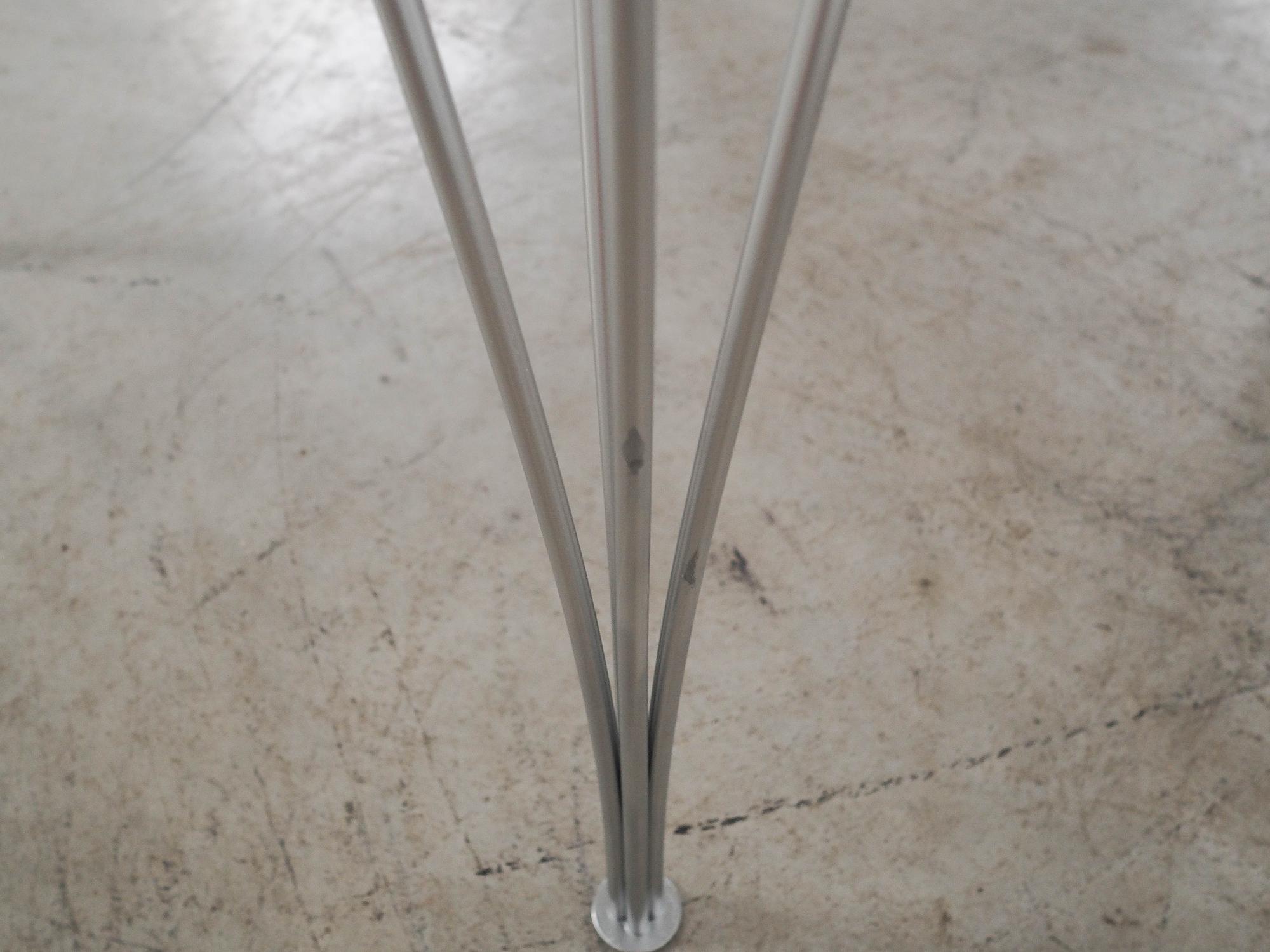 White table, Danish design, 1980s, manufactured i 7