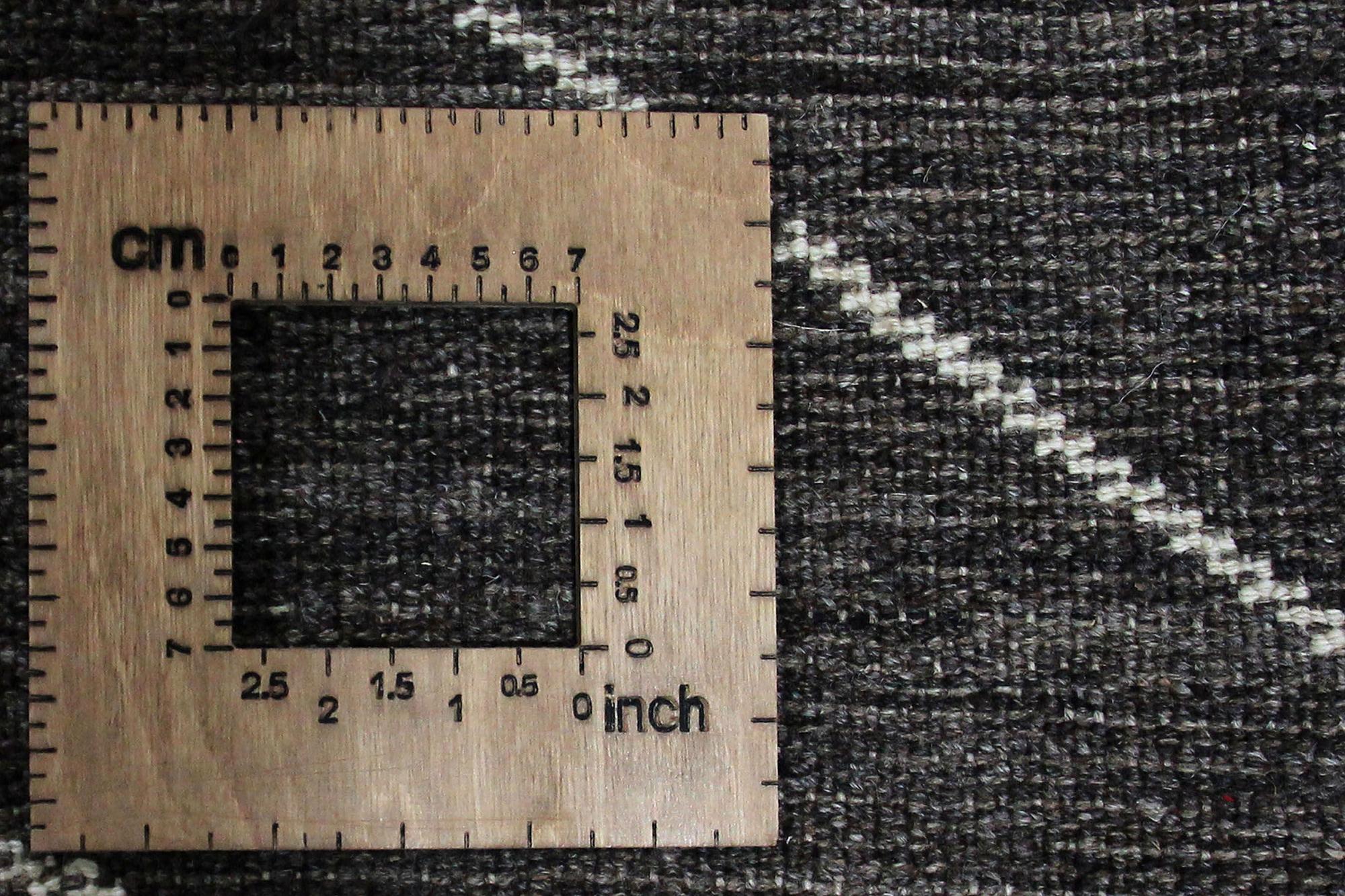 Gabbeh Basi Rug Wool Black 6