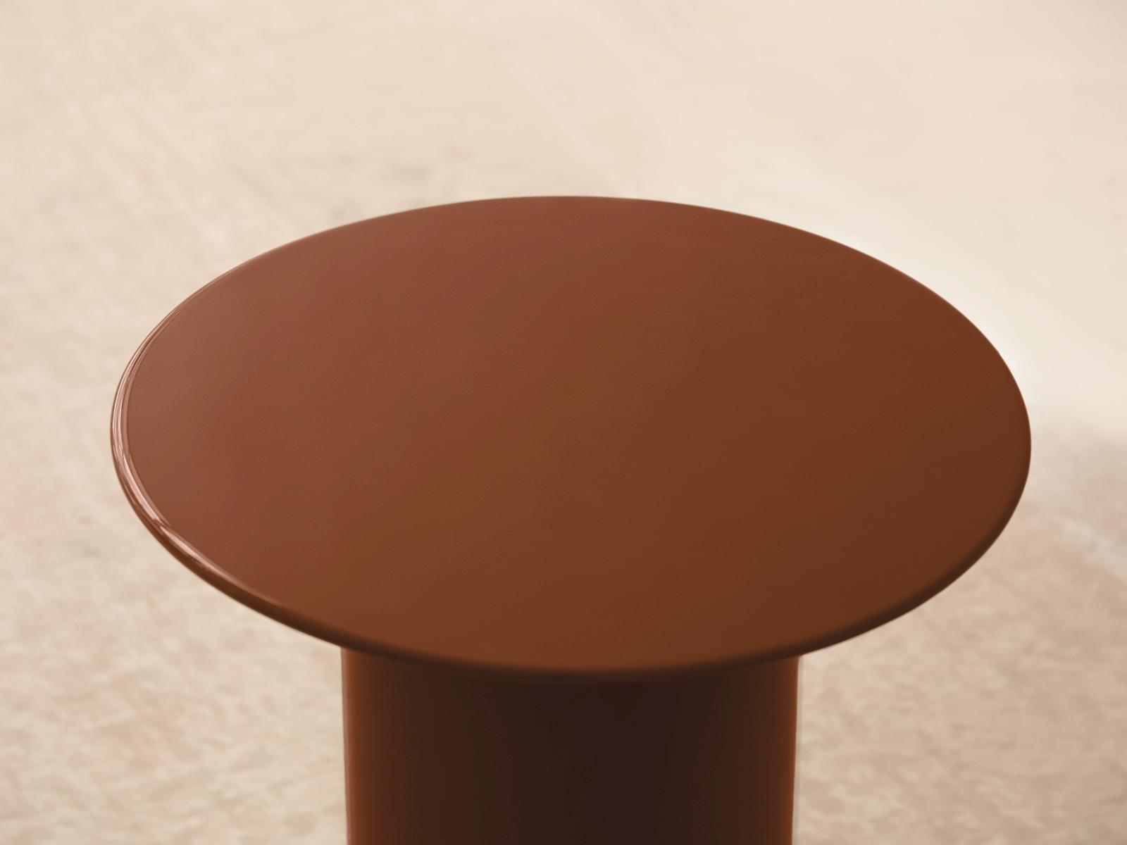 Clementin Beistelltisch Holz Orange 45x45x50 cm 1