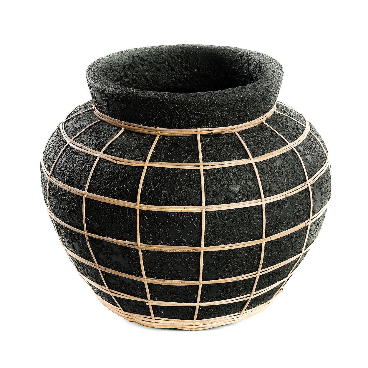 Belly Vase Schwarz 0