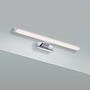 Mattis LED bathroom light Aluminum Silver 1