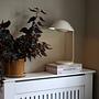 Freya Tischleuchte Aluminium Beige 1-flammig 1