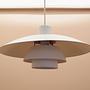 Pendant Lamp Grey 1960s 2