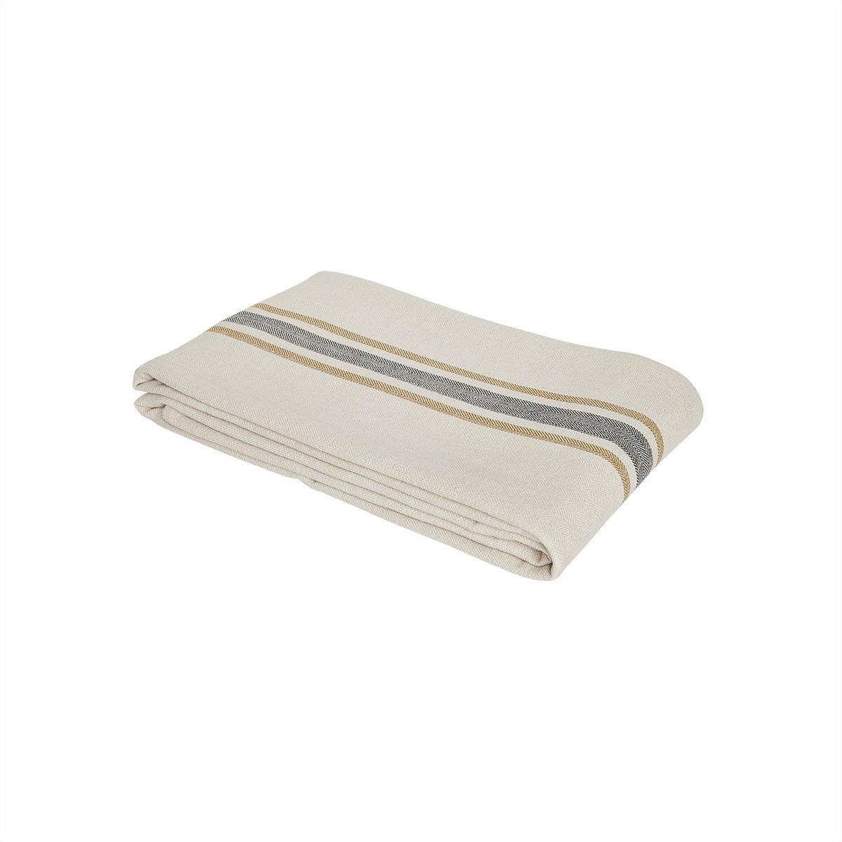 Linu Tischdecke Bio-Baumwolle Creme 260x140 cm 0