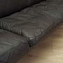 Sofa Leder Braun 1970er Jahre 8