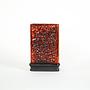 Vase Fat Lava 1960s Red 2