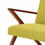 Retrostar 2er Sofa New Life Nussbaum Beizung Pistaziengrün 4