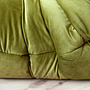 Togo Sofa 2-seater Velvet Olive Green 9