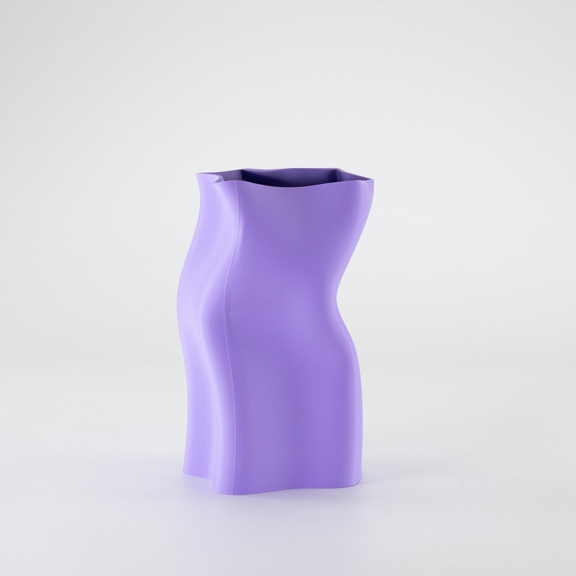 1124-1 Fluid Vase Lila 0