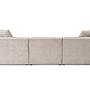 Emma Sofa 3-Sitzer & Fußhocker Mokka 7