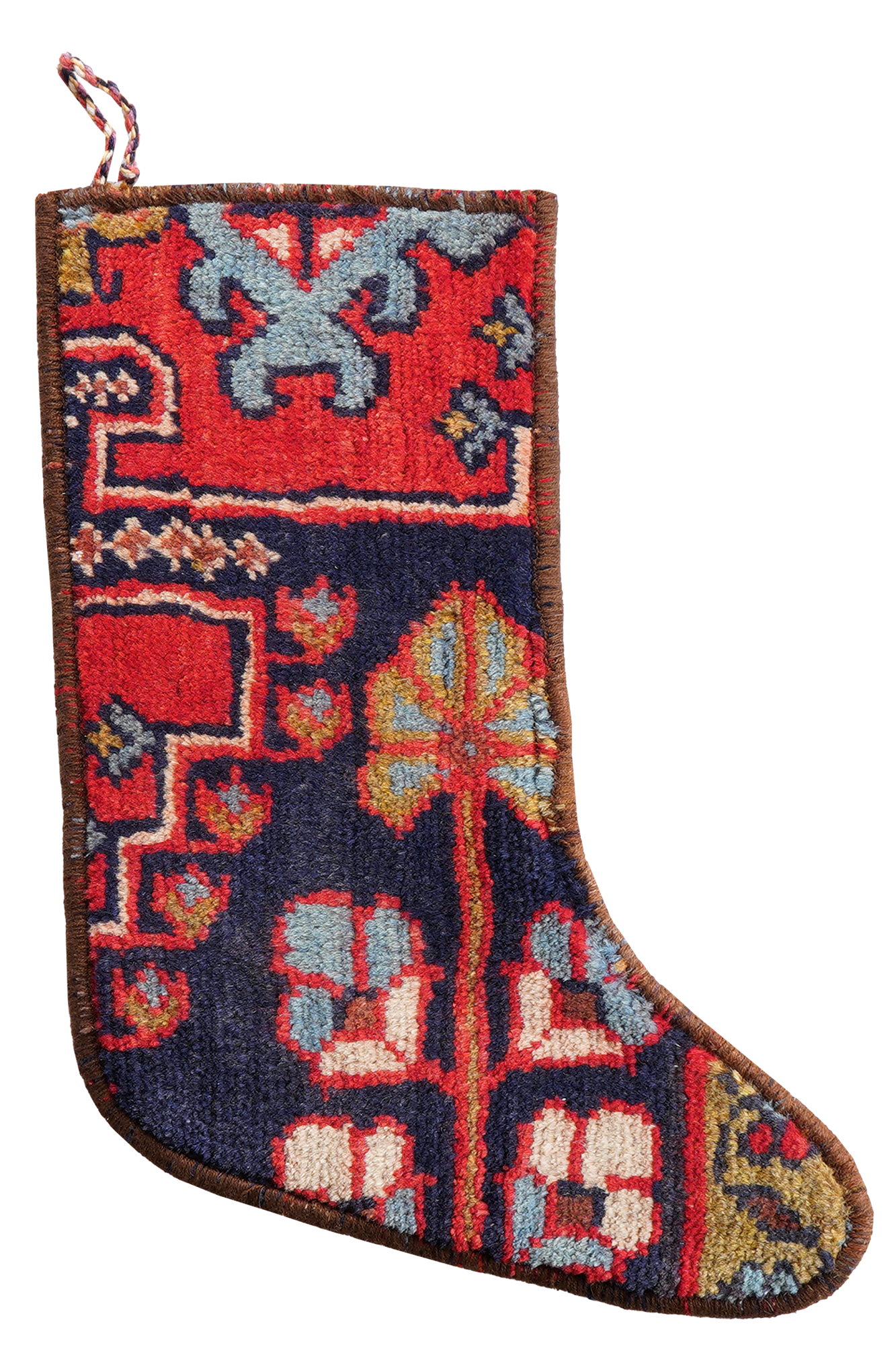 Christmas stocking Wool Multicolored 41x56cm 0