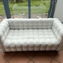 Kubus Sofa Leder Weiß 0