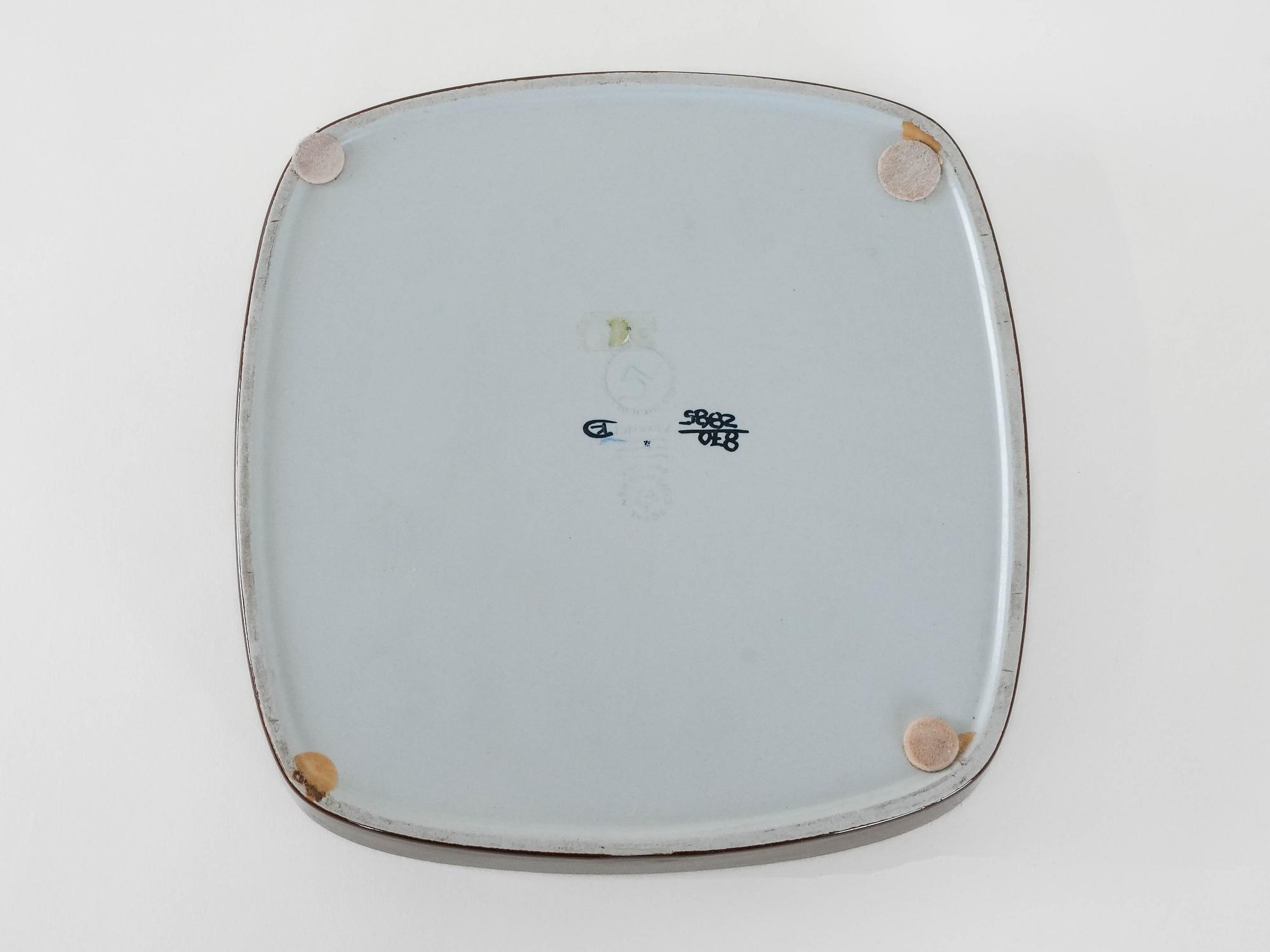 Read Ceramic bowl Brown 1970s 5