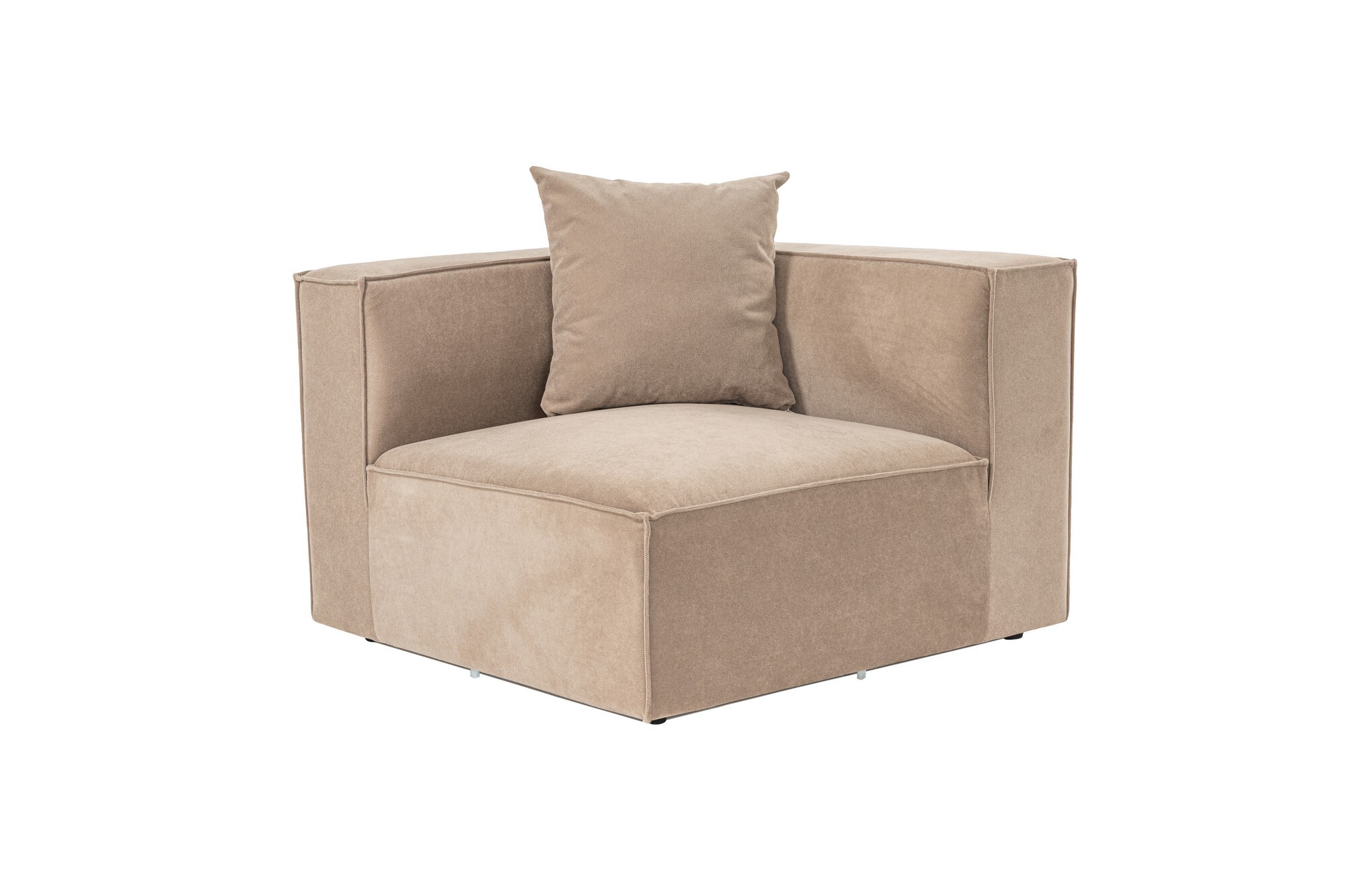 Modular sofa Right 1-seater Cappuccino 1