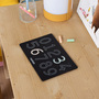 Kindertafel mit Netuno Zahlen Holz Schwarz Gemustert 0