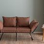 Viper Sofa 2-seater Light Brown 0